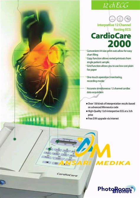 Jual Ecg Ekg Bionet 12 Chanel Cardiocare 2000 Di Seller Bergas Selalu