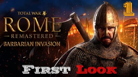 Rome Total War: Barbarian Invasion – Remastered – A First Look ...