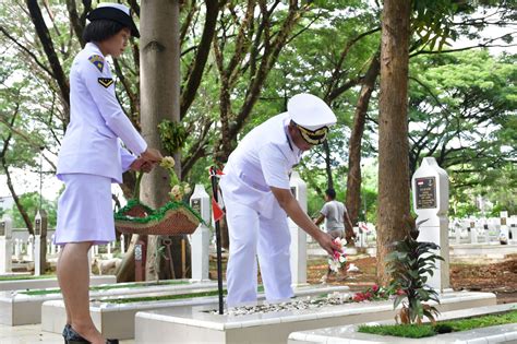 Sambut Hari Armada Tahun Lantamal Vi Laksanakan Ziarah Dan Tabur