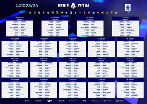 Serie A Le Date E Il Calendario Della Stagione Contro