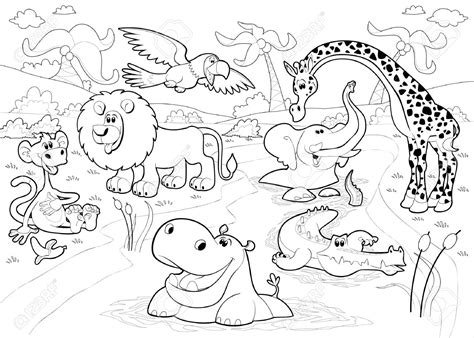 forest animals clipart black and white 10 free Cliparts | Download ...