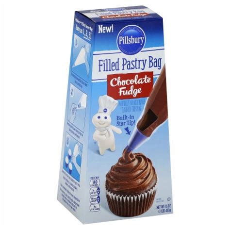 Pillsbury Chocolate Fudge Frosting Filled Pastry Bag 16 Oz Kroger