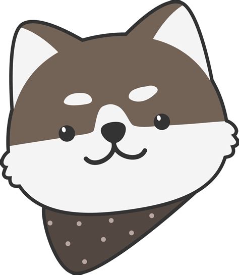 Cute Shiba Inu Dog Cartoon Element 10792492 Png