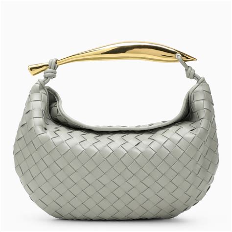 Bottega Veneta Intrecciato grey Sardine Bag | TheDoubleF