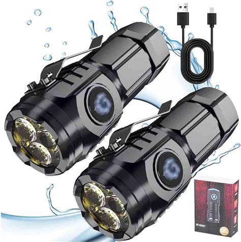 Pcs German Three Eyed Monster Mini Flash Super Power Flashlight