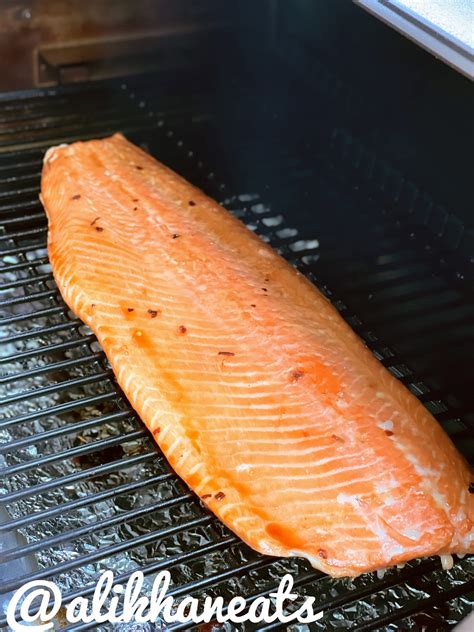 Traeger Smoked Salmon recipe - Ali Khan Eats