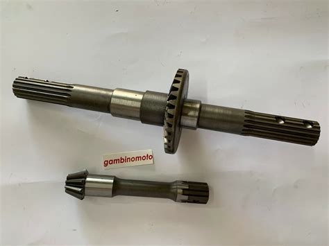 COPPIA CONICA FRESA MOTOCOLTIVATORE GOLDONI M22 DENTI PIGNONE 10 DENTI