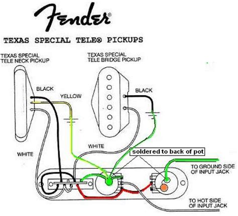 Original Fender Telecaster Wiring Diagrams