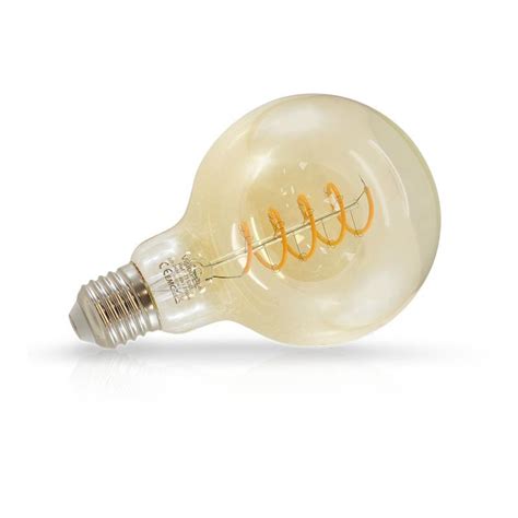 Ampoule Led E Globe W Cob Filam Boutique Officielle Miidex Lighting