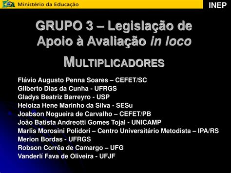 Ppt Legisla O De Apoio Avalia O In Loco Powerpoint Presentation