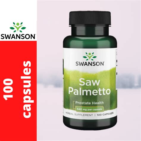 Swanson Saw Palmetto Mg Capsules Lazada Ph