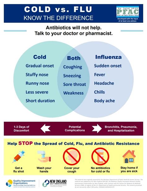 Guidelines For Spotting Difference Between Cold And Flu New Health Center