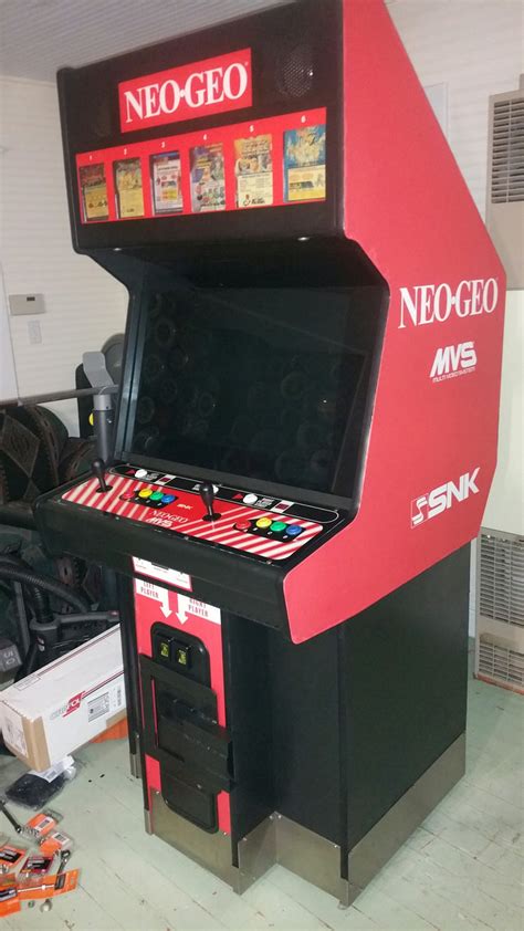 Neo Geo Mvs2 4 And 6 Big Red Front Art With Arrows Szabo S Arcades