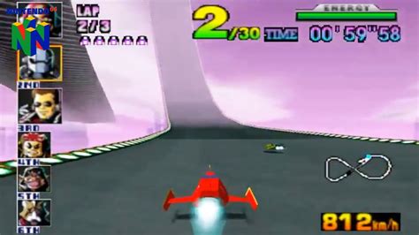 F Zero X Nintendo 64 Gameplay YouTube