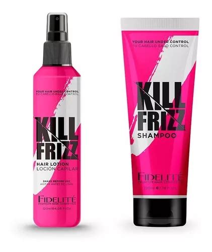 Kit Shampoo X Ml Locion X Ml Kill Frizz Fidelite Mercadolibre