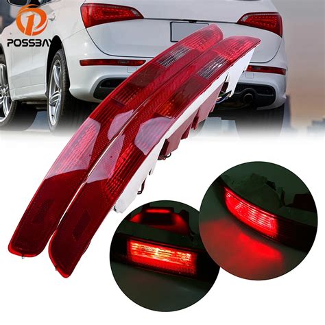 POSSBAY Car Rear Bumper Tail Lights For Audi Q5 2 0T 2009 2016 LED Stop