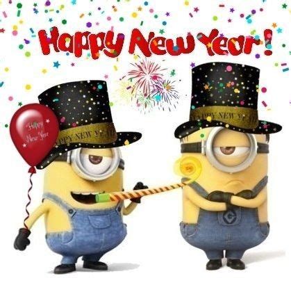 Pin By Julie Moore On Minion Disney Happy New Year Minion Christmas