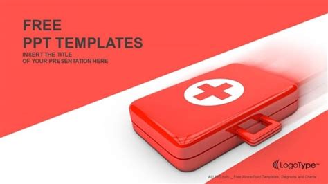 First Aid Kit Powerpoint Templates