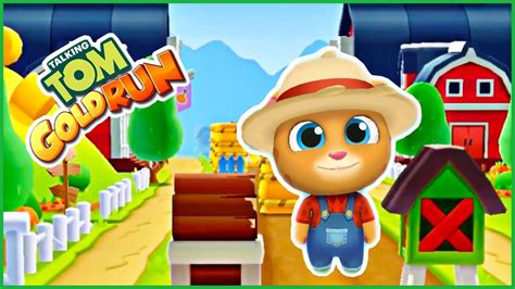 SPECIAL RACE WITH FARMER GINGER TALKING TOM GOLD RUN GAMEPLAY YouTube