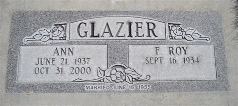 Eris Ann Naylor Glazier 1937 2000 Find A Grave äreminne