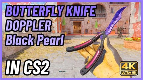 Cs2 Butterfly Knife Doppler Black Pearl Cs2 Knife In Game Showcase