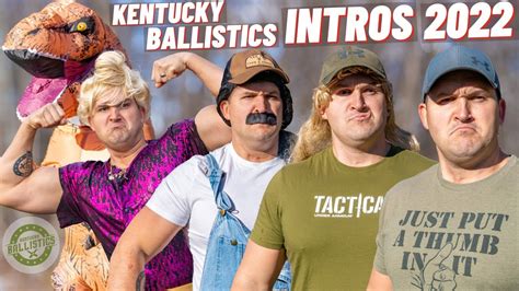 Kentucky Ballistics Intros 2022 Youtube