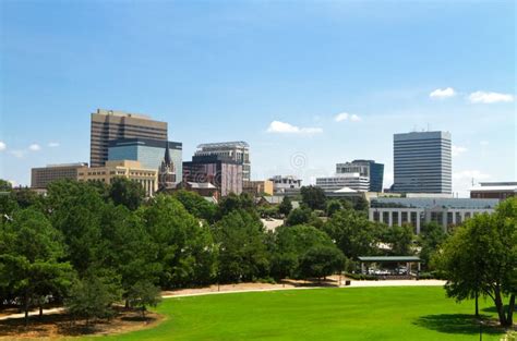 Columbia, SC Skyline - Late Summer Royalty Free Stock Image - Image ...