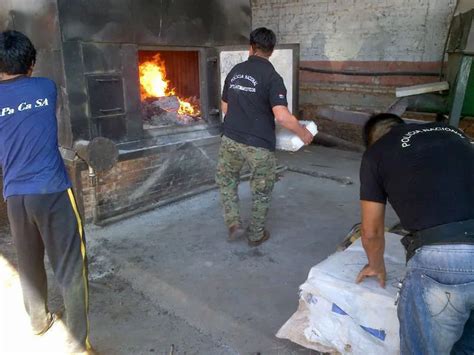 Incineran más de 2 mil kilos de marihuana en San Pedro Nacionales