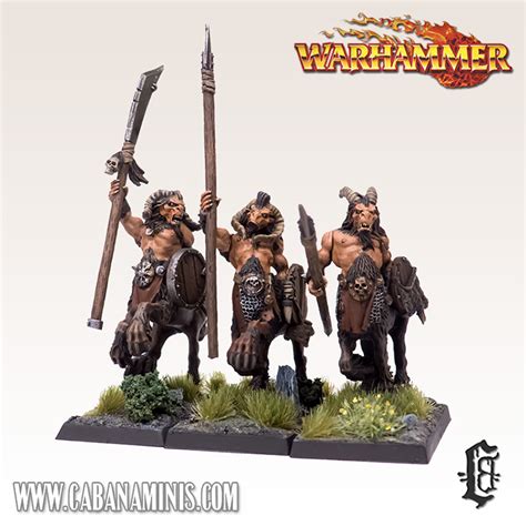 Beastmen: Centigors - CabanaMinis