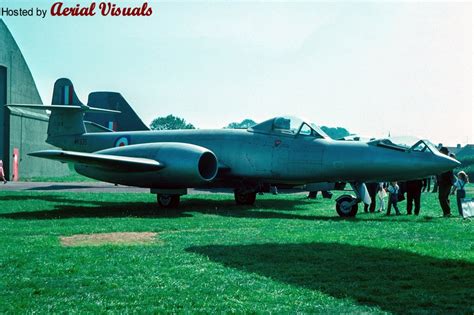 Aerial Visuals Airframe Dossier Gloster Meteor F 8 Prone Pilot S N