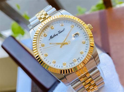 Mathey Tissot Rolly II Crystal H710BI - Đồng Hồ Nam – PhongWatch