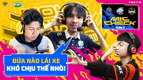 BRU Ê đứa nào lái xe khó chịu quá Xử nó Mic Check Knockout Stage