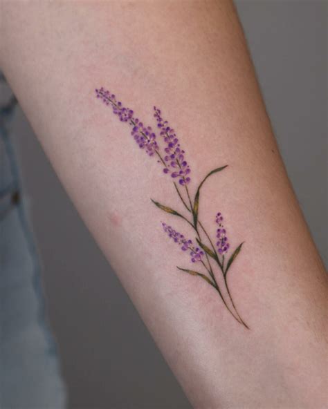 26 Lovely Lavender Tattoo Ideas To Inspire You In 2023