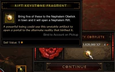 Rift Keystone Fragment Diablo Wiki