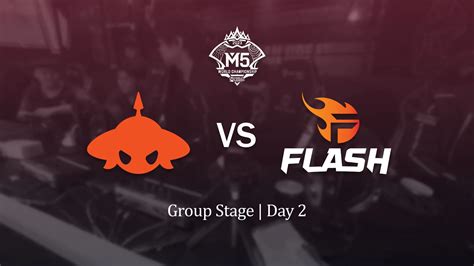 Hasil Burmese Ghouls Vs Team Flash M Group Stage Day Uncut Media