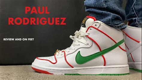 Nike Sb Dunk High Paul Rodriguez Review And On Feet Youtube