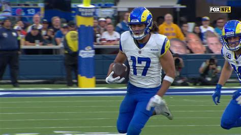 Los Angeles Rams Rookie Wide Receiver Puka Nacua S Best Plays From 139