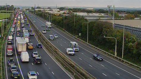 M5 Traffic Delays After Lorry Overturns And Crashes Into Central