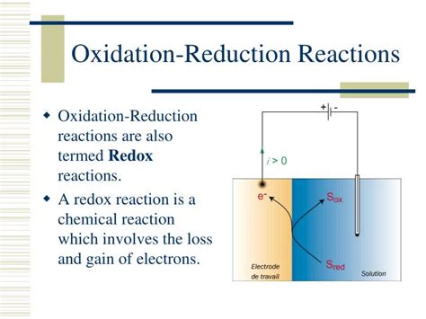 PPT - Oxidation, Reduction and Electrochemistry PowerPoint Presentation ...