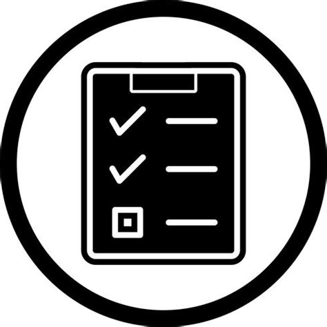 Checklist Icon Design 497999 Vector Art At Vecteezy