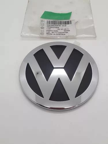 Emblema Vw Tampa Traseira Tiguan Passat Novo Original Vw Parcelamento