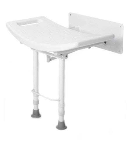 Coopers Wall Mounted Shower Seat with Legs-8955