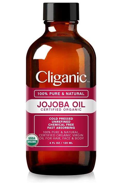 Usda Organic Jojoba Oil 100 Pure 4oz Large Natural