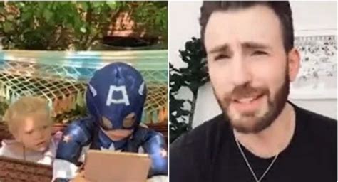 Chris Evans enviará escudo del Capitán América a niño que salvó a su