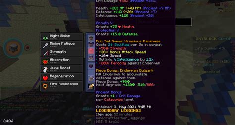 Kill Milestone Info For Final Destination Armor Hypixel Forums