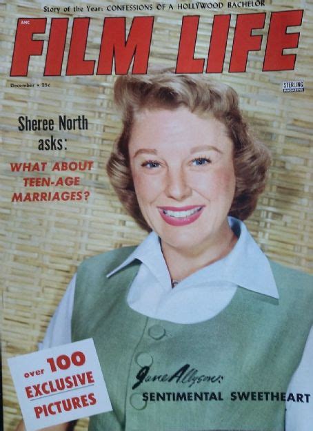 June Allyson Film Life Magazine December 1955 Cover Photo United States