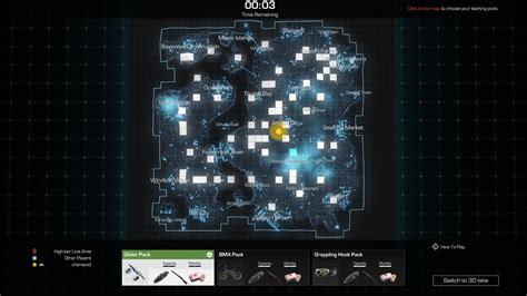 Select respawn - Ring of Elysium | Interface In Game