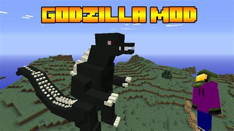 Minecraft Mod Review Godzilla Mod YouTube