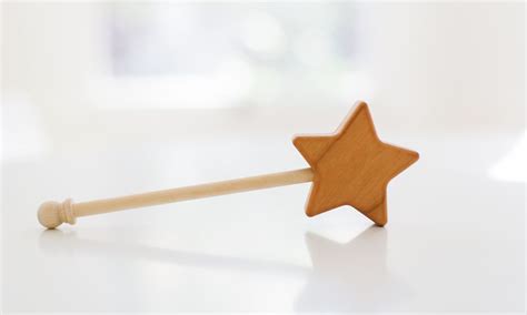 Star Wooden Magic Wand from Bannor Toys – Blossom