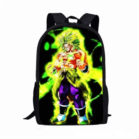 Sac Dos Dragon Ball Broly Boutique Dragon Ball